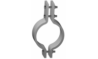 Non-Standard Three Bolt Pipe Clamp