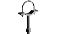 Adjustable Pipe Stanchion Saddle w/U-Bolt